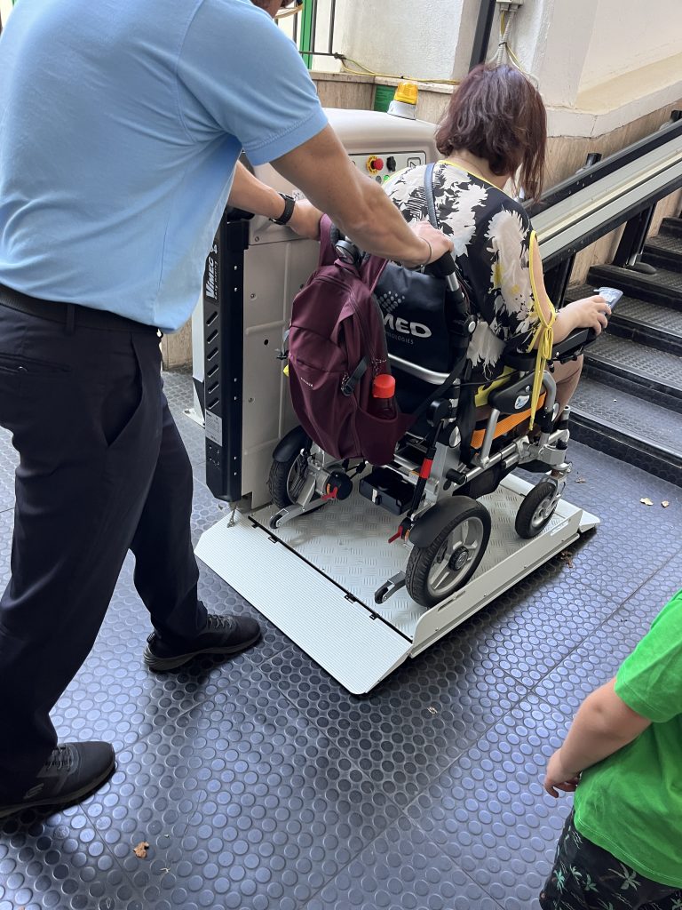 Sistema per accesso ai disabili